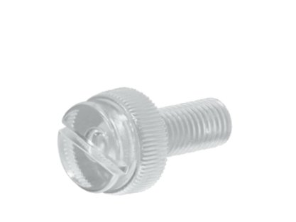 Pc Slotted Knurled Screw 3