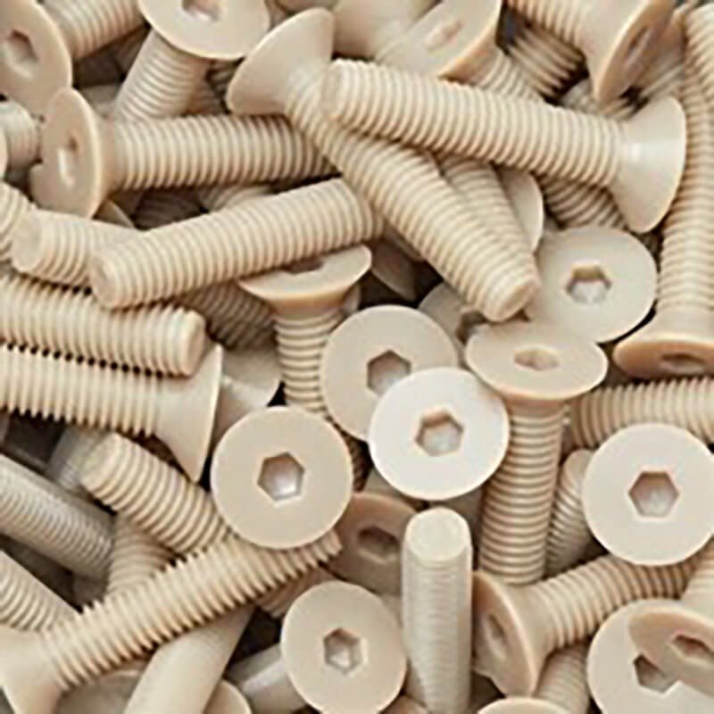 PEEK Countersunk Hexagon Socket Screws