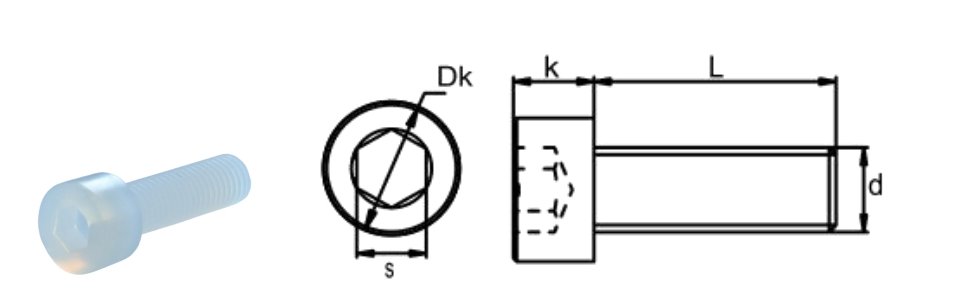 Pfa Hexagon Socket Head Screw 2