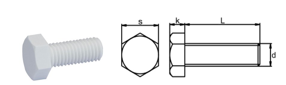 Pp Hexagon Head Bolt 1