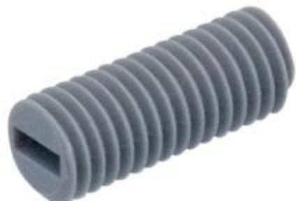 Slotted Flat End Set Screw 4