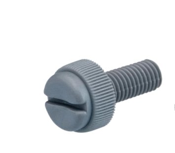 Slotted Knurled Screw 2