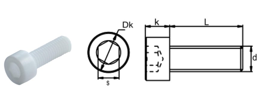 Zro2 Hexagon Socket Head Screw 2