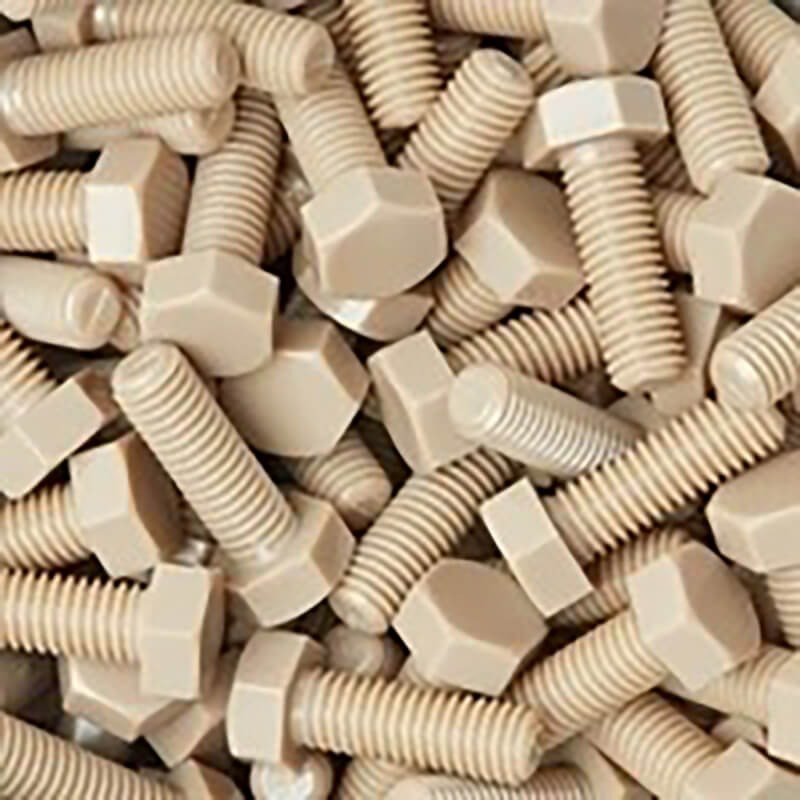 PEEK Hexagon head Bolts